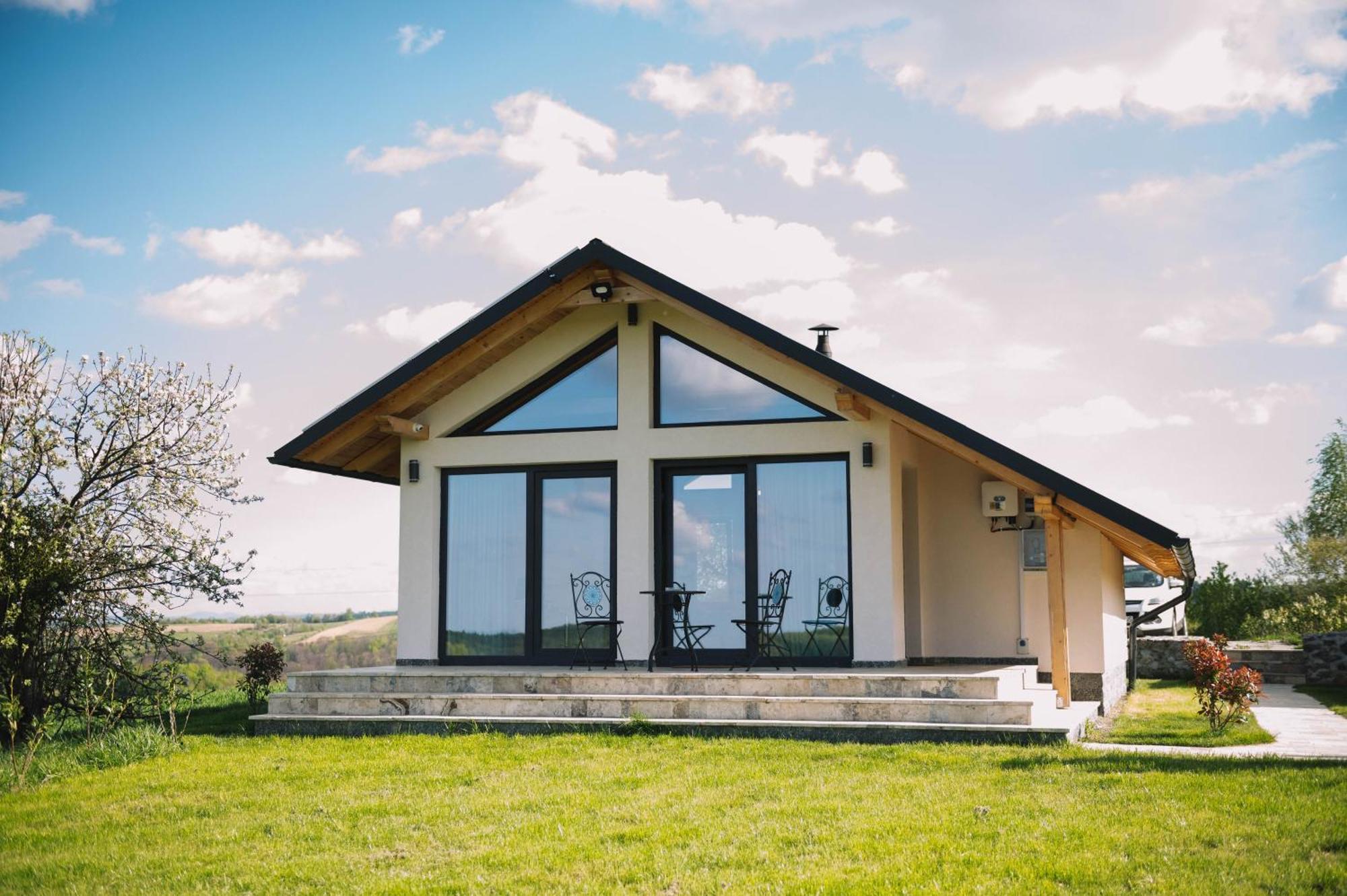 Casa Moderna In Sinteu - Intersectia Intre Modern Si Linistea Naturii Huta Voivozi Dış mekan fotoğraf